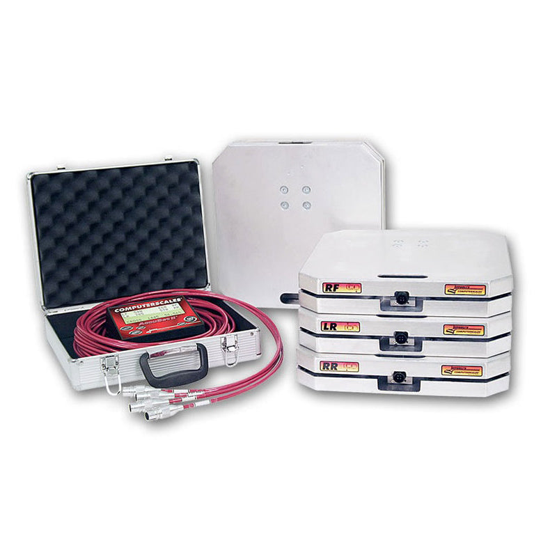 Longacre AccuSet II Computer Scales w/ Pads 15x15 1500lbs per pad